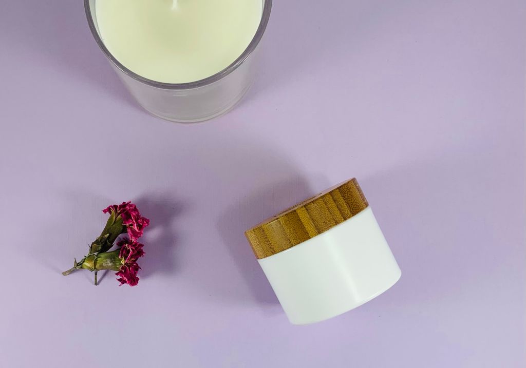 Calming lavender face cream