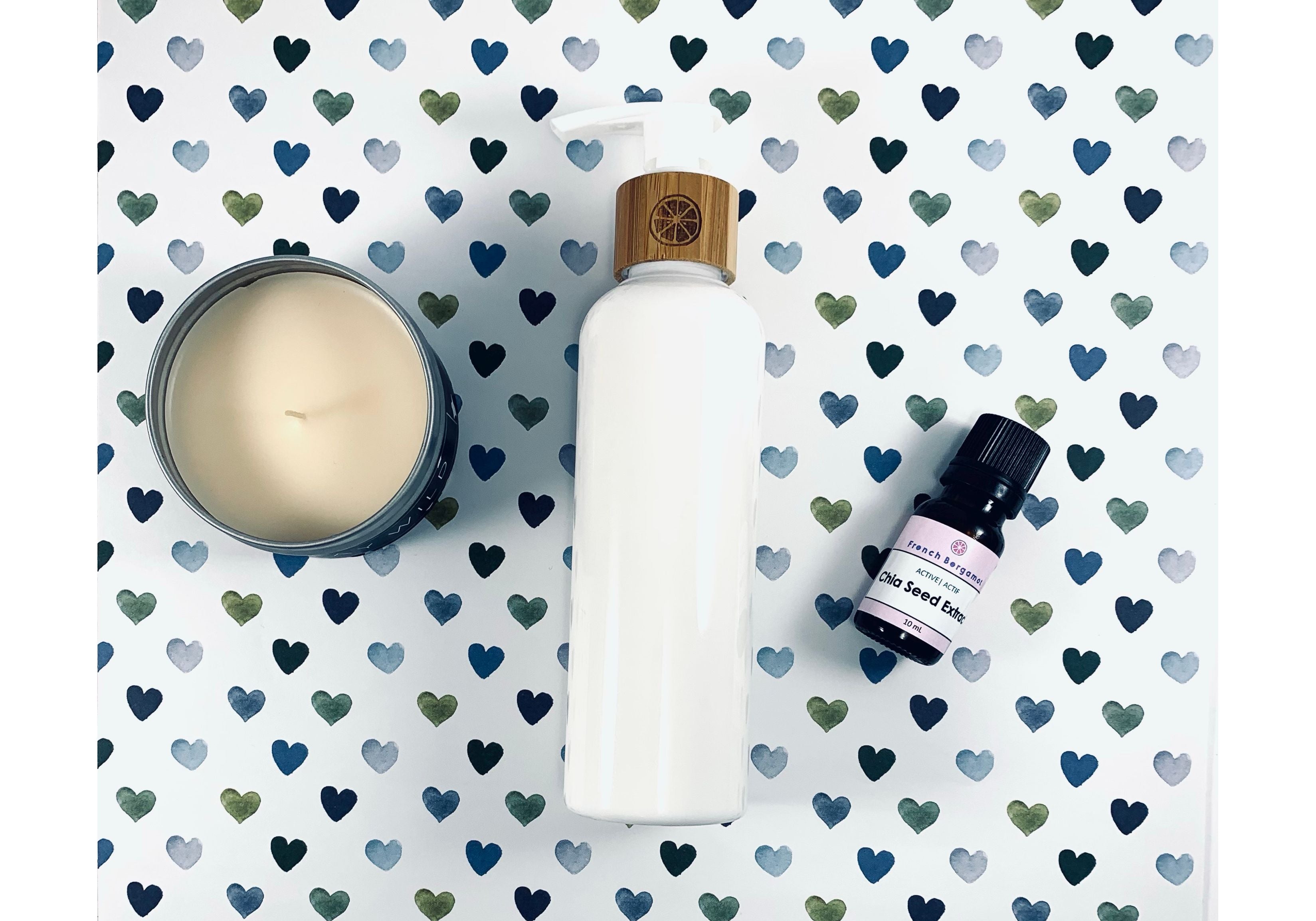 Moisturizing chia seed hair lotion